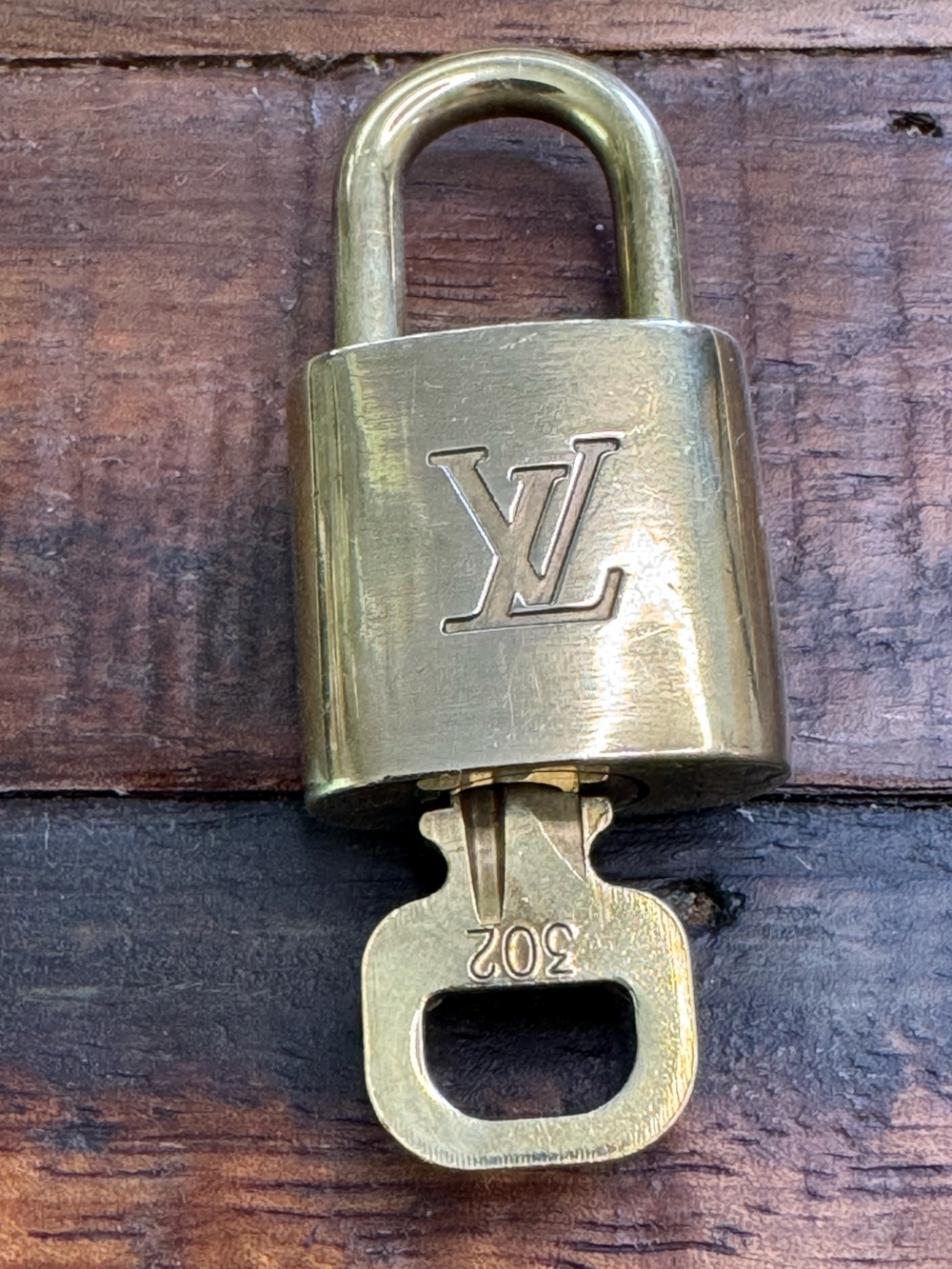 Louis Vuitton #302 Brass Lock & Key